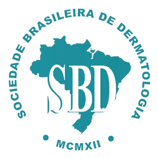 Selo de membro titular da Sociedade Brasileira de Dermatologia